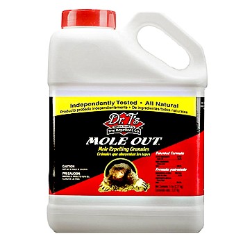 Mole Out Repelling Granules ~ 5 lb Container