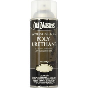 Interior Oil-Based Polyurethane Spray, Gloss - 12.8 oz