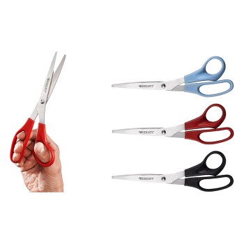 Acme 13404 Scissors - Stainless Steel - 8 Inch - 3 Pack