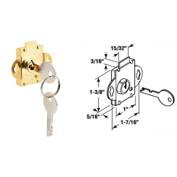 PrimeLine/SlideCo S-4048 Mail Box Lock