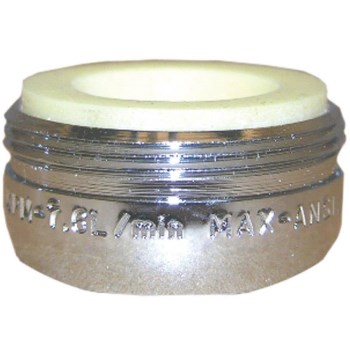 Male Thread Faucet Aerator, Chrome - 13/16"