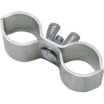 Zinc Plated Pipe Clamps ~  1 5/8"
