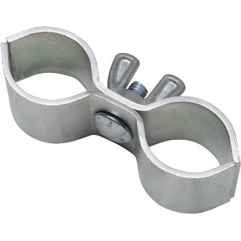 National N344-630 Zinc Plated Pipe Clamps ~  1 5/8"