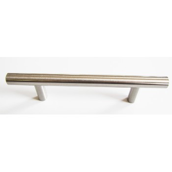 Hardware House 155342 Round Bar Pull, Satin Nickel ~ 3-3/4"