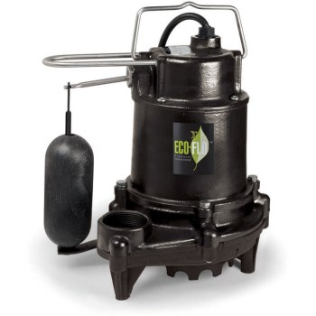 Eco-Flo Products Inc EFSA50 1/2 Hp Pro Ci Sump Pump