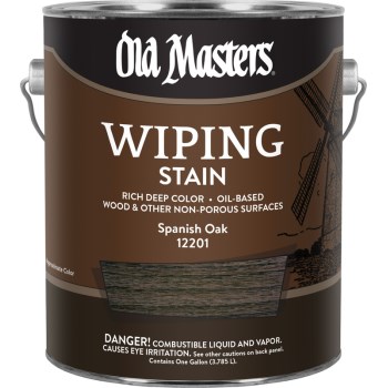 Wiping Wood Stain, Spanish Oak - One Gallon