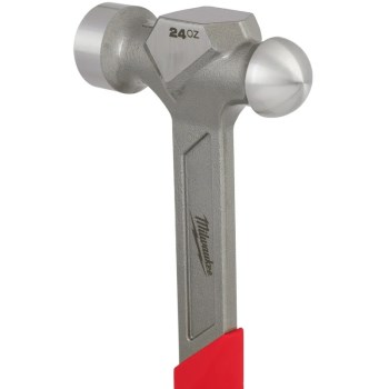 Milwaukee Steel Ball Peen Hammer - 24 oz