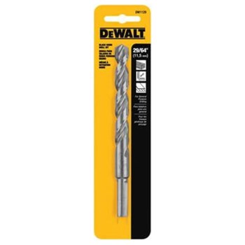 DeWalt Black Oxide Drill Bit - 29/64"