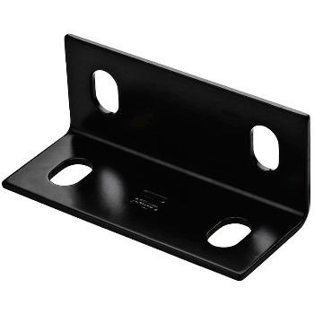 National N351-488 Corner Brace, Black Wide ~ 2.1" x 5" x 1/8"