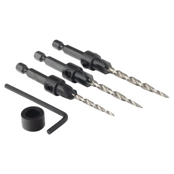 Wood Countersink Set - 4 Piece