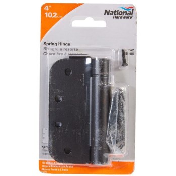National Spring Hinge, Oil Rubbed Bronze - 3-1/2"