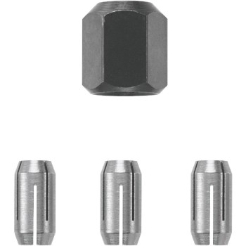 RotoZip Collet and Nut Kit    1/8", 5/32", 1/4", 4pc