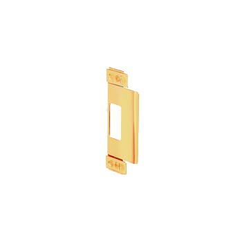 PrimeLine/SlideCo U9495 Adjustable Door Strike ~ Brass 