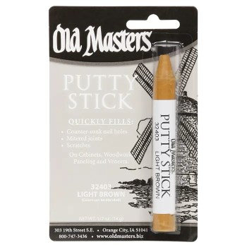 Old Masters Putty Stick, Light Brown - 1/2 oz