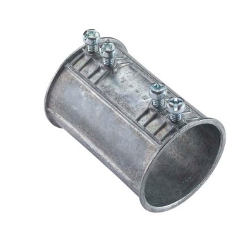Halex EMT Set Screw Coupling, Zinc Die-Cast - 1-1/2"