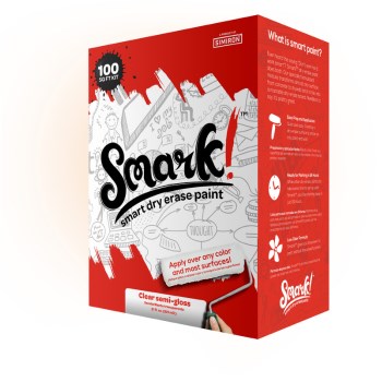 Smark Dry Erase Paint, Clear