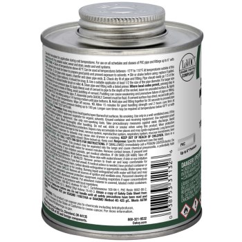 16oz Allwthr Pvc Cement