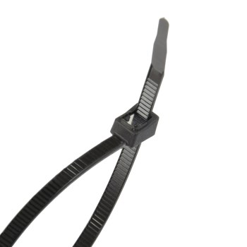 Gardner Bender Self-Cutting Cable Tie, UV Black - 14", 20pk