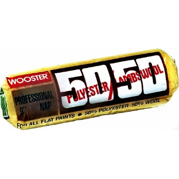 Wooster 00R2950090 Roller Cover, 50/50 Semi-Rough ~ 1/2" x 9"
