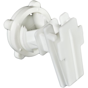 Poly Tape Round Post Insulator ~ White