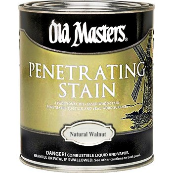 Old Masters 43801 Penetrating Stain,  Natural Walnut  ~ Gallon