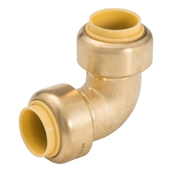 90 Deg Brass Elbow - 1/2" x 1/2"