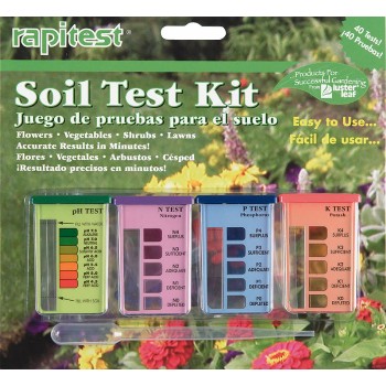 LusteLeaf Inc 1601 Soil Test Kit 40 Tests