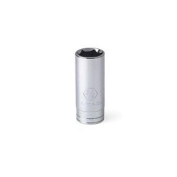 GearWrench 1/4" Drive Deep Socket, 6 Point - 9/16"