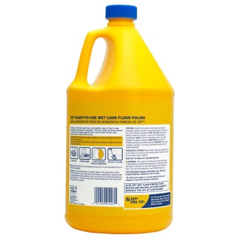 Zep Wet Look Floor Finish, 1 Gal