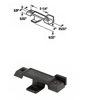 PrimeLine/SlideCo F-2595 Window Sash Lock ~ Black