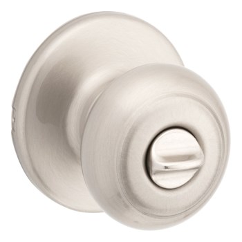 Cove Privacy Lockset, Satin Nickel