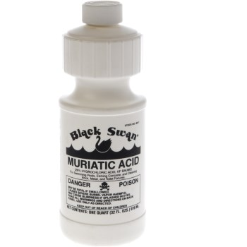 Black Swan Mfg 09017 Qt Muriatic Acid