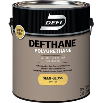 Polyurethane Defthane,  Clear Semi-Gloss   ~   Gallon