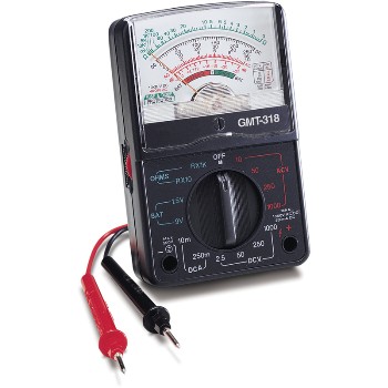 Gardner Bender  GMT-318 Analog Multi-Meter ~ 6 Function