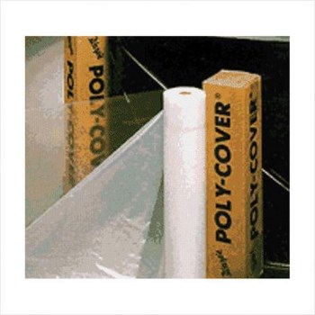 Warp's Poly-Cover Sheeting, Clear - 4 Mil, 10 Ft x 100 Ft