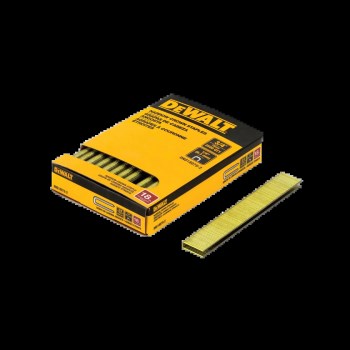 DeWalt 18-Gauge Narrow Crown Staples - 1/4" x 3/4", 2500pk