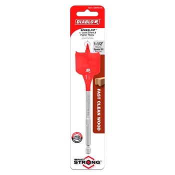 Spade Bit - 1-1/2" x 6"