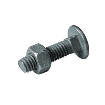 MAT Inc 328502C YardGard Galvanized Carriage Bolt ~ 5/16" x 1-1/4" 