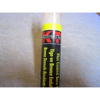 K-T Industries Flux Coated Bronze Rod - 1/8", 10pk