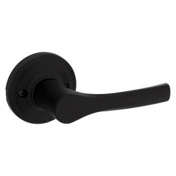 Kwikset Henley Passage Lever, Matte Black