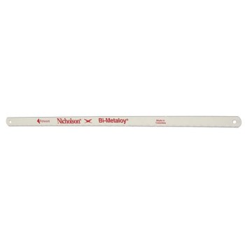 Bi-Metaloy Hacksaw Blade, 18 TPI - 12", 2pk