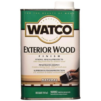 Exterior Wood Finish, Natural ~ Quart 