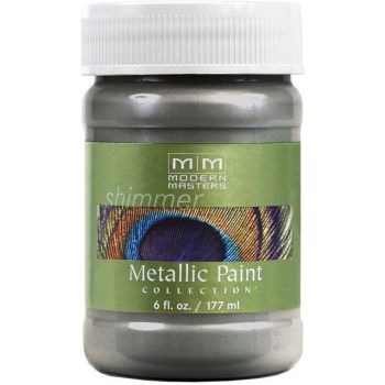 Metallic Paint, Pewter 6 Ounce