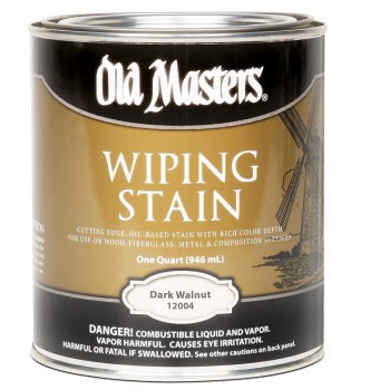 Wiping Wood Stain, Dark Walnut ~ Quart