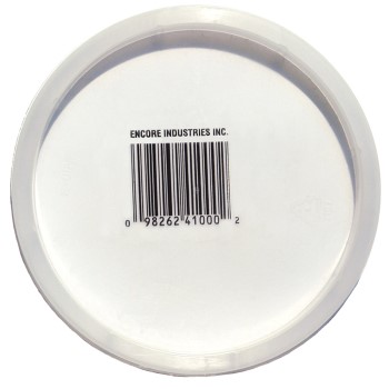 Encore Plastics 300398 Plastic Pail Lid Fits  Pint &amp; Quart Pails Plus # 41032 