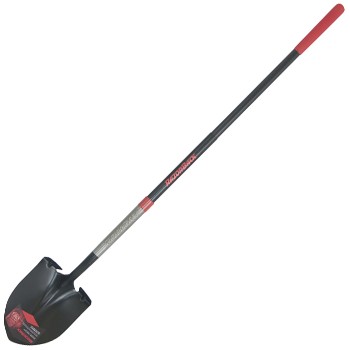 Ames 2594400 Razorback Figerglass Long Handle Round Point Shovel