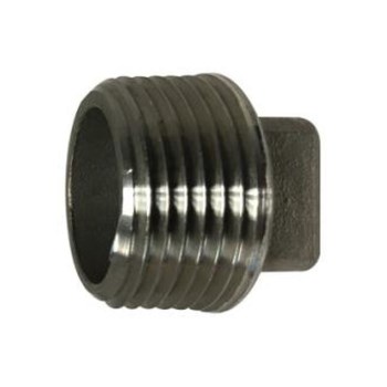 Cored Plug, Stainless Steel 304 - 3/8"