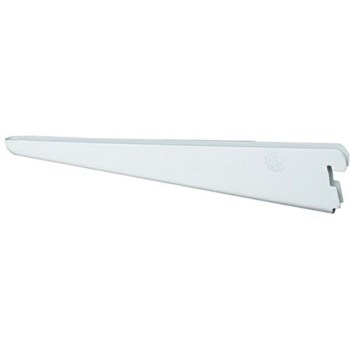 Organized Living FreedomRail Wood Shelf Bracket, White - 10-1/2"