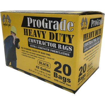 Heavy Duty Contractor Grade Trash Bags