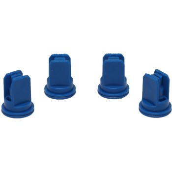 110 Deg Air Induction Spray Tips, Blue - 3.0, 4pk